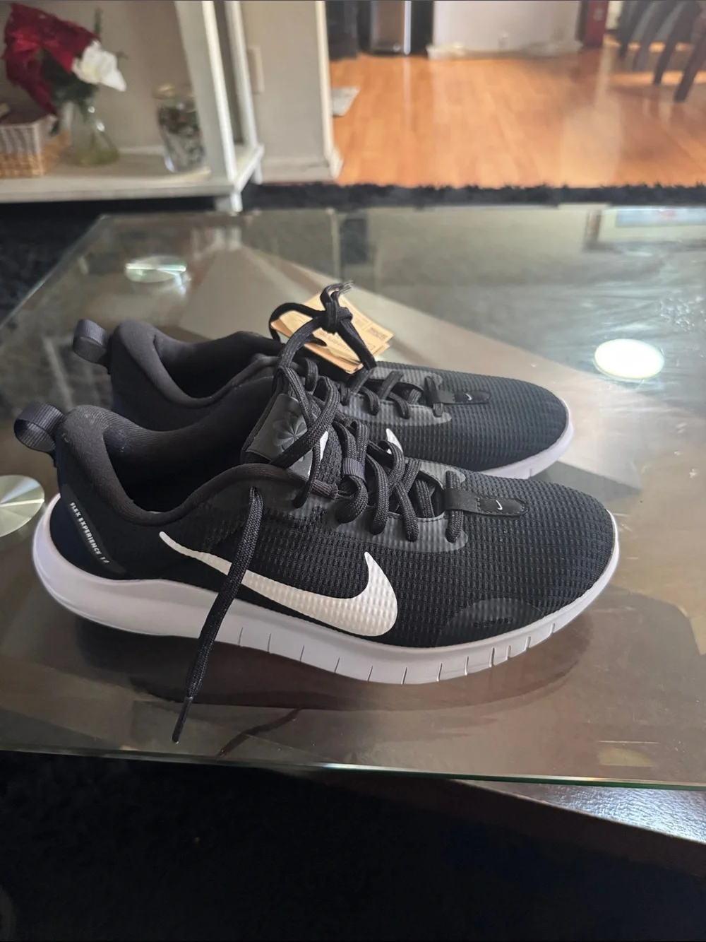 Nike Black and White Men's Running Sneakers